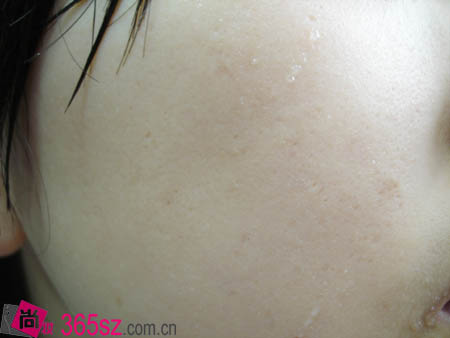 6、玫琳凱盈白面膜霜使用前后對比